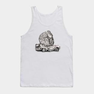 An Inelegant Armadillo Tank Top